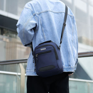 Túi Đeo Chéo Dung Tích Lớn Thường Ngày Túi Du Lịch Đa Chức Năng Chống Thấm Nước Túi Đeo Vai Đơn Cho Nam Phong Cách Hàn Quốc Mới