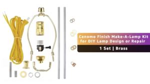 Make a Lamp or Repair Kit Lamp Wiring Set for Table Floor Lamp Essential Hardware DIY Lamp Design or Repair Lighting Accessories