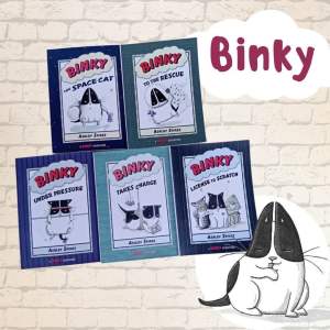 Binky หนังสือ Graphic Novel ภาษาอังกฤษ แนวจินตนาการแฟนตาซี เซต 5 เล่ม