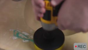 Bisa Cod Kepala Sikat Bor Elektrik Cleaning Brush Head 6 PCS Peralatan Pembersih karpet kaca interior mobil