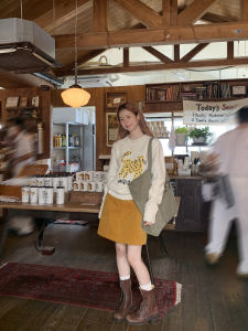 Stylish Atmosphere Korean Style Autumn New Knitwear