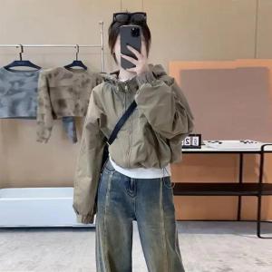 Loose Womens Baseball Jacket Short Outerwear Spring Autumn New Style Casual Comfortable Fashionable Chinese Brand