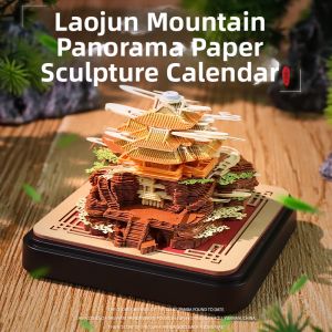 Lịch Bàn Đẹp 3D Khắc Giấy