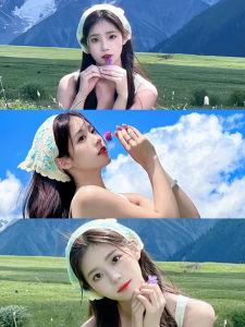 Womens Knitted Triangle Scarf Headband Beachside Countryside Style Multi-Purpose Fashion Accessory Summer Season Polyester Fiber