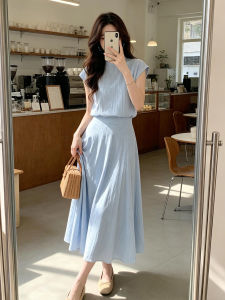 ZHENMANZI | Beautiful Blue Dress Long