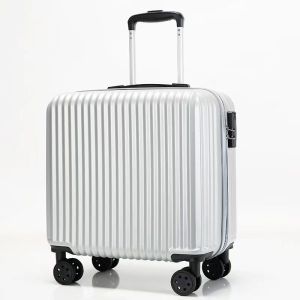 JIFANPAUL | Compact Travel Luggage with Cup Holder and Password Lock 18in