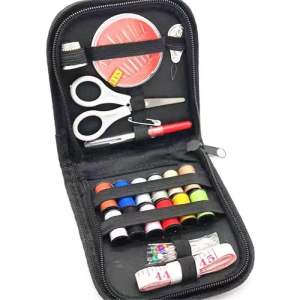 Sewing Kit | Batch Fabric portable black Sewing Kit Mini thread set sewing needle tool hot selling Sewing Set