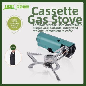 BRS | Portable Folding One-piece Butane Cartridge Stove