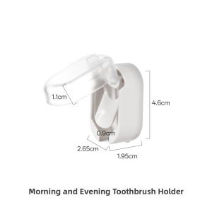 FaSoLa | Moisture Proof Mold Proof No Drill Hanging Toothbrush Storage Rack