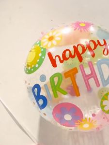 Dây treo trang trí dây chữ Happy Birth Day dạ nỉ cầu vồng mây phong cách hàn quốc