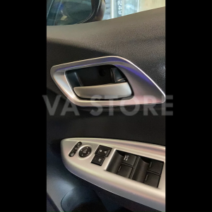 Honda Jazz/Fit GK 2014 - 2021 Door Inner Handle Ring Protector Carbon Car Accessories VA Store