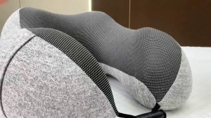 Travel Neck Pillow U-shaped Pillow With Hood Memory Foam Headrest Fight Relax Pillow