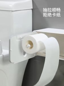 【Woody】 ecoco Toilet paper holder Waterproof Roll Paper Tube Storage Box
