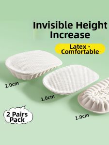 FUYOU | Invisible Height-Increasing Anti-Skid Breathable Soft Bottom Comfort Shoe Insoles