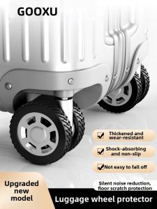 GUXU | Silent Luggage Wheel Cover Silicon
