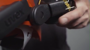 uvex pheos K2P helmet earmuffs