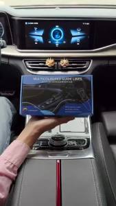 For BMW 2023-2025 Car Interior RGB LED Atmosphere Light Strip Fiber Optic Neon Invisible Ambient Lamp APP Decoration Trim