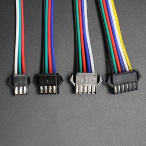 LED Strip Light Connector Kit Male/Female JST SM Plug 2Pin/3Pin/4Pin/5Pin/6Pin Cable for Lamp Driver - Wire Connector for LED St