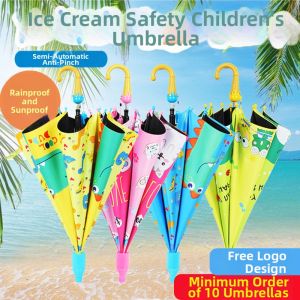 GUANGMANZHI | Waterproof Sunscreen Automatic Childrens Umbrella