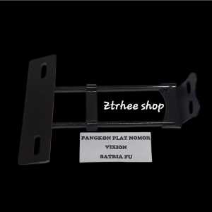 BREKET DUDUKAN PLAT NOMOR/BRACKET BESI PLAT NOMOR BK NOPOL MOTOR VIXION OLD/VIXION NEW/SATRIA FU 150