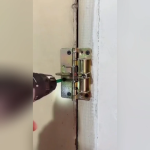 Spring Door Closer Engsel Otomatis Buka Tutup Engsel Pintu Otomatis Metal 90 Derajat