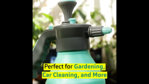 2L High-Pressure Spray Bottle Adjustable Jet Mist Mode for Indoor Outdoor Plant Watering Household Cleaning