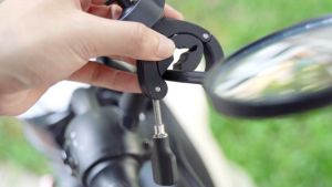 TELESIN 360 Tube Clamp Motorcycle Bike Bicycle Handlebar Mount Bracket For GoPro / Insta360 / DJI Action Camera