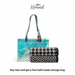 KRRAMEL | Women Pure Cotton Water Absorbent Bath Towel