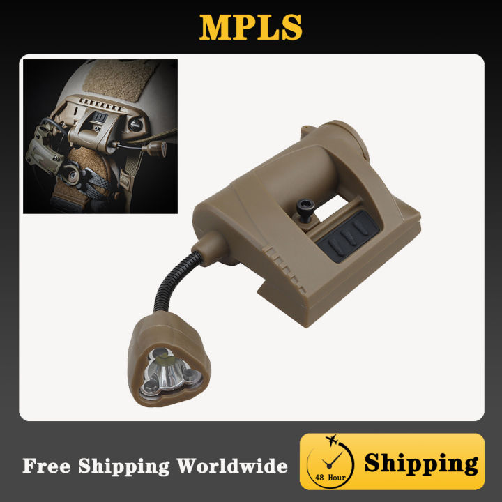 Tactical Helmet Light Charge Mpls 4 Modes Green Red IR Laser Helmet