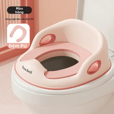 BEIMADUOJI | Bệ ngồi toilet có nệm cho trẻ em cỡ lớn