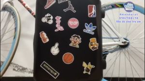 Set 5 hình dán Sticker cao cấp chống thấm nước Sticker decor dán laptop vali bình nước ốp điện thoại Giao hàng ngẫu nhiên