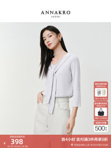 Autumn New Style Bright Onion Wool Knitted Scarf Neckline Womens Sweater Straight Cut Commute Style Cashmere 34.2% Other Materials 32.9%