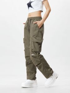 Quần Tây Nam Mùa Xuân Hè Quần Thể Thao Ngoài Trời Leo Núi Rộng Rãi Phong Cách Thường Ngày Quần Áo Làm Việc Cạp Cao Bằng Polyester