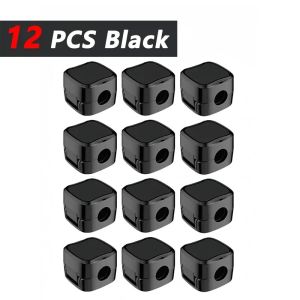 Magnetic Cable Clips Adjustable Cord Holder Adhesive Under Desk Mgmt Organizer for Home Office Car Wall Desktop Nightstand:""