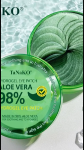 ALOE VERA 98% WITH COLLAGENHYDRO GEL EYE PATCH Eye Mask for Hydration & SoothingSkin Care