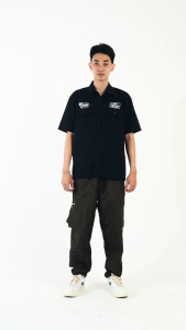 TENDENCIES Garage Meccanica Work Shirt Black