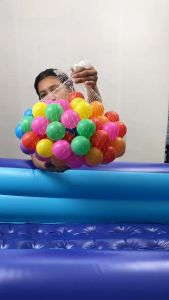 150PCS Ocean Ball 5.5 cm Set Toys Balls Oceanball Colorful Baby Play Balls Plastic Balls Toy For Kids Toy Seaball