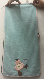 1PCS 35x75cm 3D Pear Embroidery Pattern face towel absorbent Bathroom Hand Towels microfiber home hotel Face Gym And Spa Towel