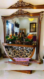 Meja Konsul Kayu Jati Jepara CONSOLE Mewah Ruang Tamu Konsol Minimalis