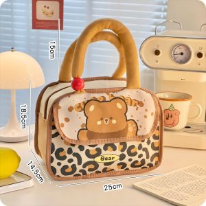 Insulated Lunch Bag Thick Foil Handle Lunch Bag
