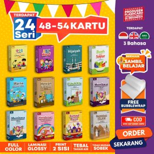 Konsep Flashcard Lengkap untuk Aksesoris Belajar Anak