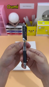 Press-type neutral pen black red Retractable Gel Pen0.5mm Carbon Press Bullet Head Neutral Water Pen ballpen wholesale