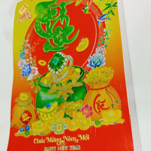 Lịch 2026 Lốc lịch kích thước: 20 x 30cm Chủ đề: Thư pháp