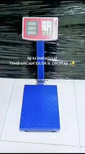 Timbangan Duduk Digital Kapasitas 150kg Timbangan Barang Model Lipat