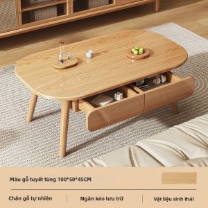 ZHUOHE | Bàn Cà Phê Vuông Kiểu Nhật Gọn Nhỏ