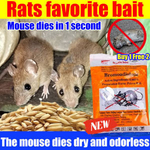 【Buy 1 Free 2】Rats favorite bait Rat poison killer 500g rat bait The mouse dies in 1 second at 15 km away racun tikus paling kuat The mouse dies dry and odorless ubat tikus paling kuat 老鼠药  Rat killer poison for Home Rat lure mouse killer  老鼠药三步倒