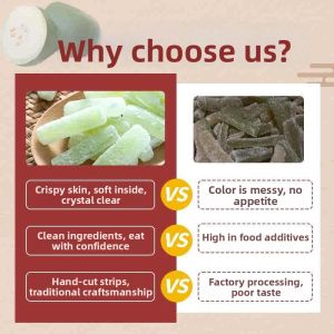 Traditional Retro Winter Melon Slices Snack