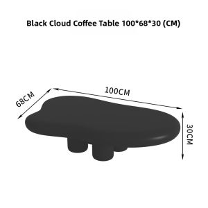 YIZUO | Nordic Light Luxury Simple Modern Cloud Shaped Coffee Table