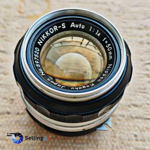 เลนส์ Nippon Kogaku NIKKOR-S Auto 50mm f/1.4 Single Coating Mount Non Ai