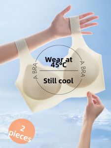 Ice Silk Seamless Supportive Breathable Maternity Sports Bra